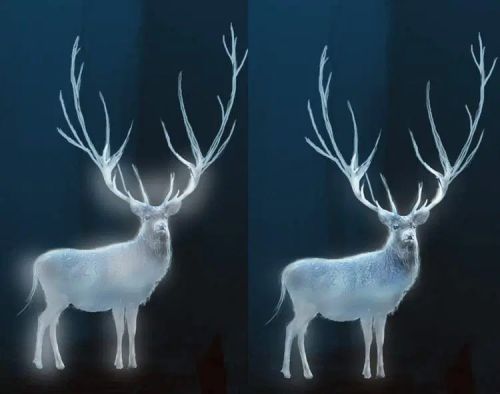 آموزش طراحی گوزن درخشان در فتوشاپ